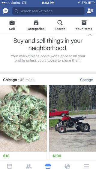 Screenshot: Facebook